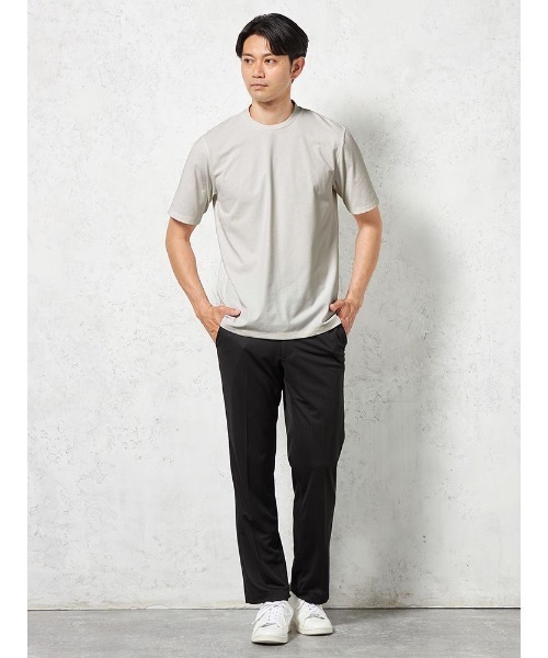 HARUYAMA(ハルヤマ)の「【M3LABO®】半袖 ビズTシャツ クルーネック 無地(Tシャツ/カットソー・メンズ・ブラック/ライトグレー/ホワイト・LL/L/M/3L)」の8枚目の写真