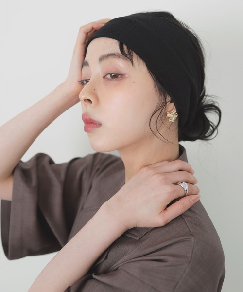 LIAN(リアン)の「ニュアンスモチーフピアス(ピアス(両耳用)・レディース・シルバー/ゴールド・FREE)」の4枚目の写真