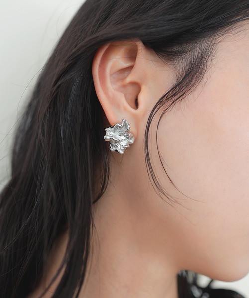 LIAN(リアン)の「ニュアンスモチーフピアス(ピアス(両耳用)・レディース・シルバー/ゴールド・FREE)」の10枚目の写真