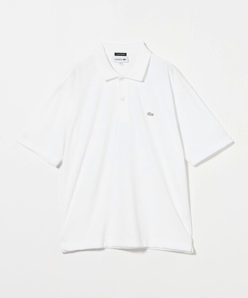LACOSTE for BEAUTY&YOUTH＞ 1トーン パイル ポロシャツ