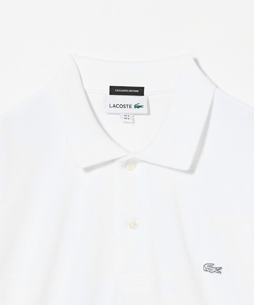 LACOSTE for BEAUTY&YOUTH＞ 1トーン パイル ポロシャツ（ポロシャツ