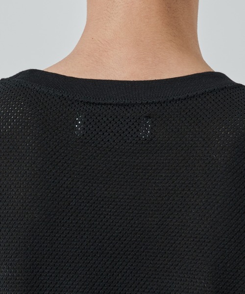 marka（マーカ）の「【MARKA/マーカ】メッシュTシャツ（Tシャツ/カットソー・メンズ・ブラック/グレー・1/2）」の6枚目の写真