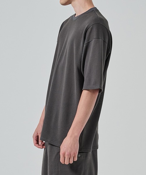 marka（マーカ）の「【MARKA/マーカ】メッシュTシャツ（Tシャツ/カットソー・メンズ・ブラック/グレー・1/2）」の10枚目の写真