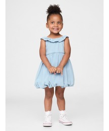 GAP（ギャップ）の「デニム バブルワンピース (幼児・ベビー)（ワンピース・キッズ）」