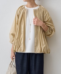 【未使用品】BEARDSLEY(ビアズリー) ラムレザーブルゾン ベージュ セール】 レザージャケット （ブルゾン）｜BEARDSLEY