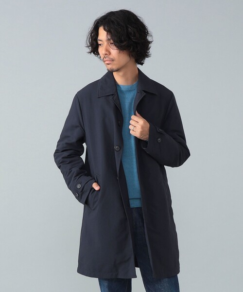 別注】M.I.D.A. / ライナー付き ステンカラーコート（ステンカラー