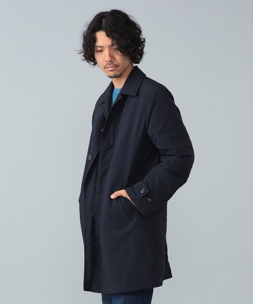 別注】M.I.D.A. / ライナー付き ステンカラーコート（ステンカラー