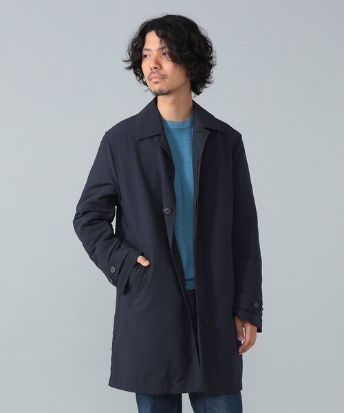 別注】M.I.D.A. / ライナー付き ステンカラーコート（ステンカラー