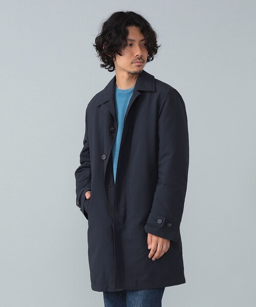 セール】【別注】M.I.D.A. / ライナー付き ステンカラーコート（ステン