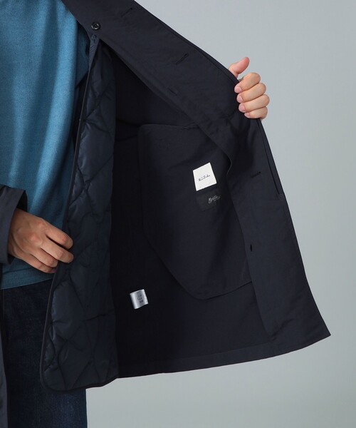 BRILLA per il gusto（ブリッラペルイルグースト）の「【別注】M.I.D.A. / ライナー付き ステンカラーコート（ステンカラーコート・メンズ・ネイビー/ブラック・44/46/48/50）」の11枚目の写真