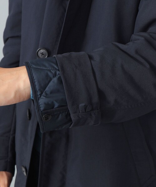 BRILLA per il gusto（ブリッラペルイルグースト）の「【別注】M.I.D.A. / ライナー付き ステンカラーコート（ステンカラーコート・メンズ・ネイビー/ブラック・44/46/48/50）」の12枚目の写真