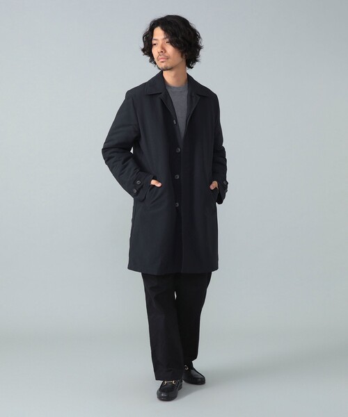 別注】M.I.D.A. / ライナー付き ステンカラーコート（ステンカラー