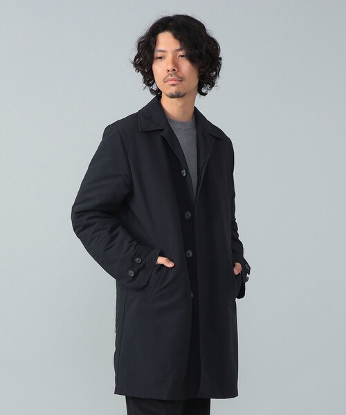 別注】M.I.D.A. / ライナー付き ステンカラーコート（ステンカラー