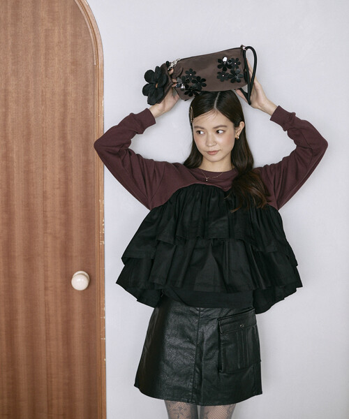 OUTDOOR PRODUCTS(アウトドアプロダクツ)の「OUTDOOR PRODUCTS × Firsthand/アウトドアプロダクツ 別注 FLOWERS ボストンショルダーバッグ(ショルダーバッグ・レディース・ブラック/ブラウン・ONE SIZE)」の17枚目の写真