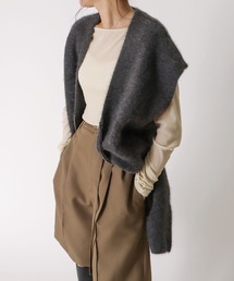 DRESSLAVE | yak fox zip gilet(ヤクフォックスジップジレ)(ベスト)