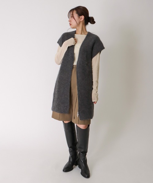 セール】yak fox zip gilet(ヤクフォックスジップジレ)（ベスト