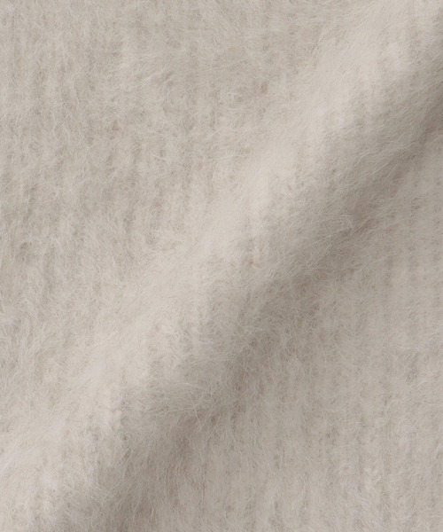 DRESSLAVE(ドレスレイブ)の「yak fox zip gilet(ヤクフォックスジップジレ)(ベスト・レディース・チャコールグレー/ホワイト・38)」の18枚目の写真