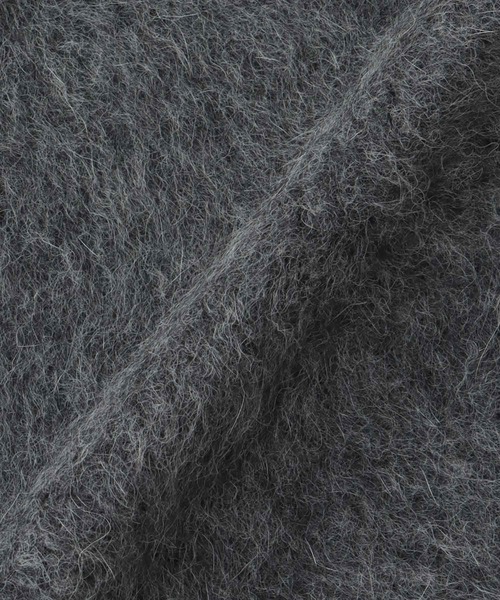 DRESSLAVE(ドレスレイブ)の「yak fox zip gilet(ヤクフォックスジップジレ)(ベスト・レディース・チャコールグレー/ホワイト・38)」の17枚目の写真