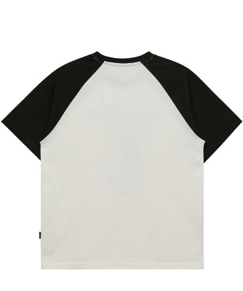 tシャツ A'GEM/9 × .kom 「WaiKei/ワイケイ」ルムイラストレーションラグランハーフスリーブTシャツ レディース メンズ WaiKei tシャツ A'GEM/9 × .kom 「WaiKei/ワイケイ」ルム