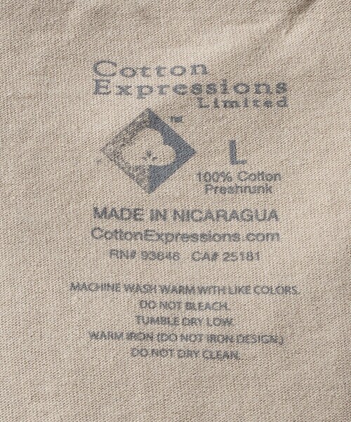 Steven Alan(スティーブンアラン)の「<Cotton Expressions Limited> RETORO MOON/Tシャツ(Tシャツ/カットソー・メンズ・ベージュ・L/XL)」の9枚目の写真