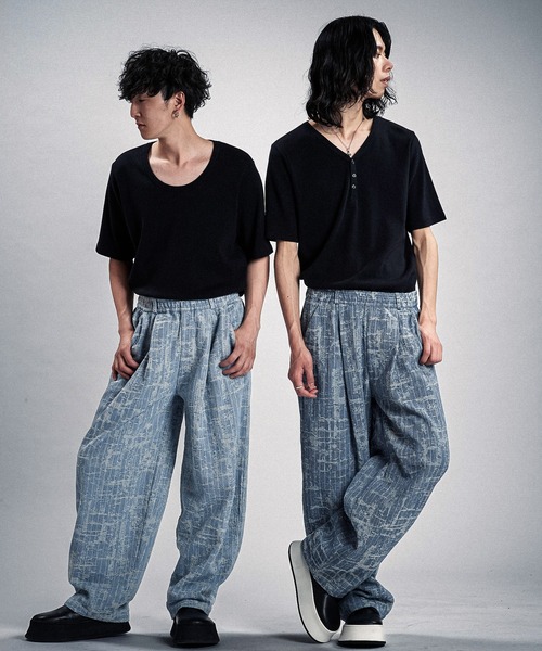 ノーアイディー（NO ID．）/JQデニムコクーンPT(パンツ) JQデニムコクーンPT(パンツ)（デニムパンツ）｜NO ID.（ノーアイディ