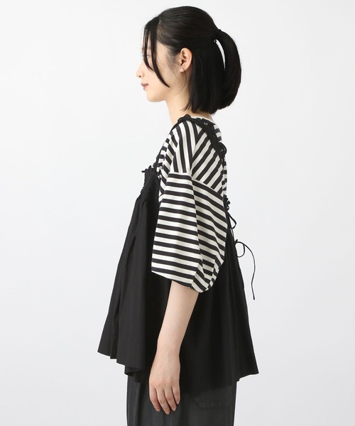 studio CLIP（スタディオクリップ）の「《natural by clip》バテンレースビスチェ（ベスト・レディース・ブラック/ホワイト・FREE）」の19枚目の写真