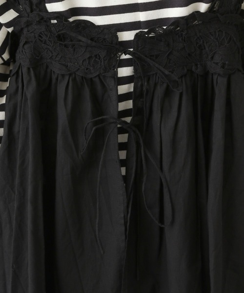 studio CLIP（スタディオクリップ）の「《natural by clip》バテンレースビスチェ（ベスト・レディース・ブラック/ホワイト・FREE）」の22枚目の写真