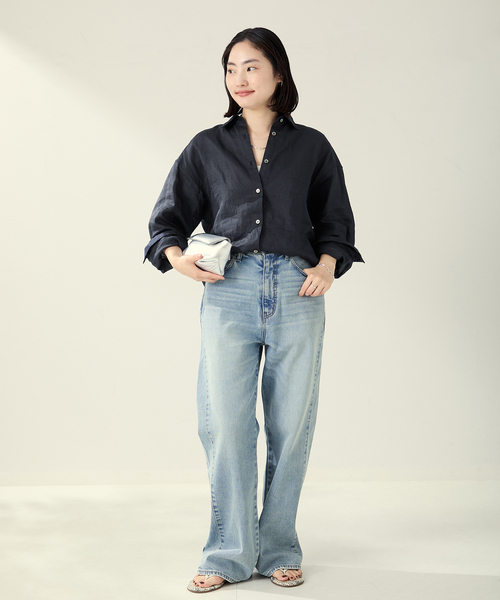 未使用級 25SS✨Plage PURE RAMIE WASHED リネンシャツ Plage / プラージュ | 2025SS | PURE RAMIE WASHED リネン