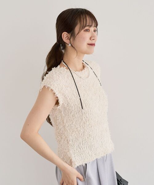 Green　Parks（グリーンパークス）の「every walk.パールスウェードネックレス（ネックレス・レディース・ゴールド/シルバー・FREE）」の9枚目の写真