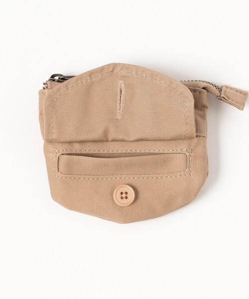 BEAMS BOY（ビームスボーイ）の「チノ コイン ポケット ポーチ（ポーチ・レディース・ネイビー/ベージュ・ONE SIZE）」の5枚目の写真