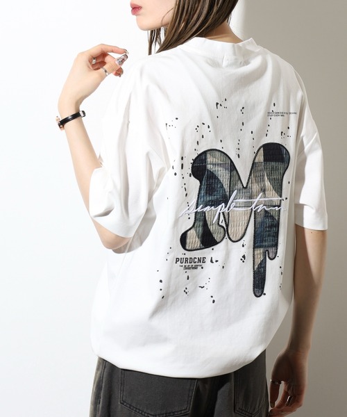 両面プリントクルーネックTシャツ（Tシャツ/カットソー