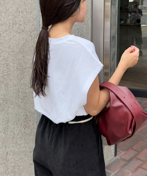 CIAOPANIC TYPY（チャオパニックティピー）の「梨地フレンチスリーブアソートプリントTee（Tシャツ/カットソー・レディース・ホワイト系その他2/ホワイト/ホワイト系その他/ホワイト系その他3・ONE SIZE）」の20枚目の写真