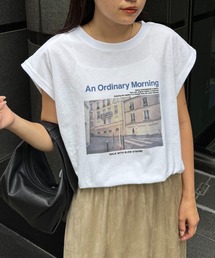 CIAOPANIC TYPY | 梨地フレンチスリーブアソートプリントTee(Tシャツ/カットソー)