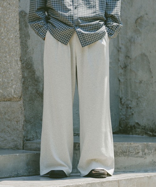 RAGEBLUE（レイジブルー）の「コットン天竺/イージースラックス（スウェットパンツ・メンズ・グレー/ブラック・MEDIUM/LARGE）」の2枚目の写真