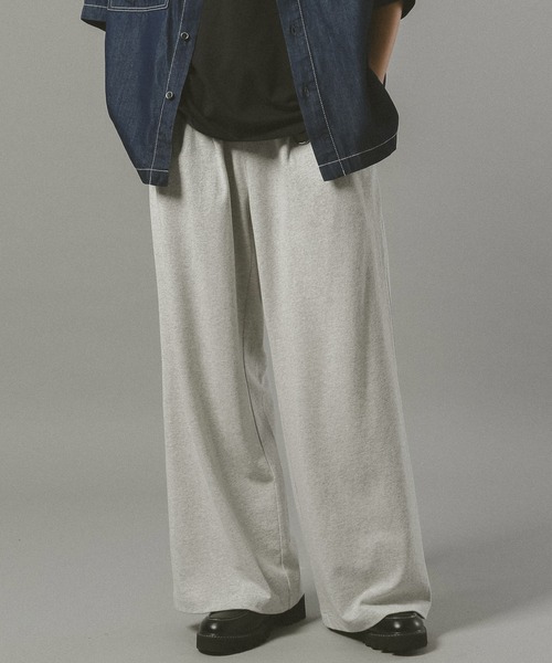 RAGEBLUE（レイジブルー）の「コットン天竺/イージースラックス（スウェットパンツ・メンズ・グレー/ブラック・MEDIUM/LARGE）」の13枚目の写真