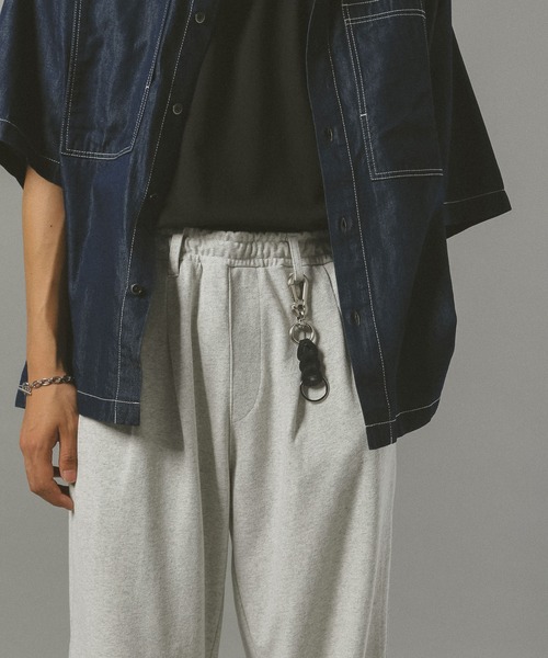 RAGEBLUE（レイジブルー）の「コットン天竺/イージースラックス（スウェットパンツ・メンズ・グレー/ブラック・MEDIUM/LARGE）」の14枚目の写真