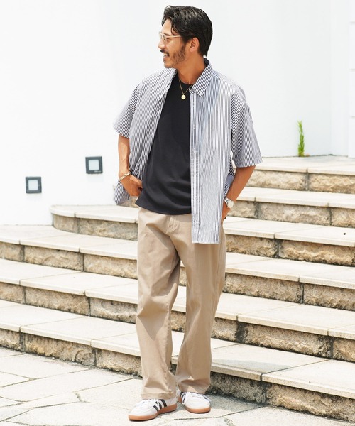 jiggys shop（ジギーズショップ）の「テレコ素材 リブ編み ノースリーブ タンクトップ（タンクトップ・メンズ・ブラック/ホワイト/チャコールグレー・X-LARGE/MEDIUM/LARGE）」の7枚目の写真