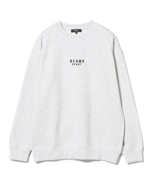 BEAMS HEART(ビームスハート)の「【ユニセックス】BEAMS HEART ロゴ 刺繍 スウェット(スウェット・メンズ・ライトグレー/ネイビー・M/S/XL/L)」の8枚目の写真