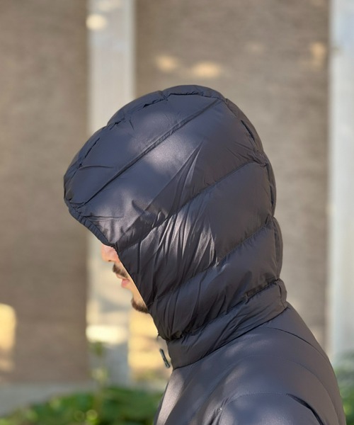 MARMOT(マーモット)の「【Marmot】Lance Down Hoodie(ダウンジャケット/コート・メンズ・ブラック/ブラック×パープル/レッド・LARGE/MEDIUM/X-LARGE)」の7枚目の写真