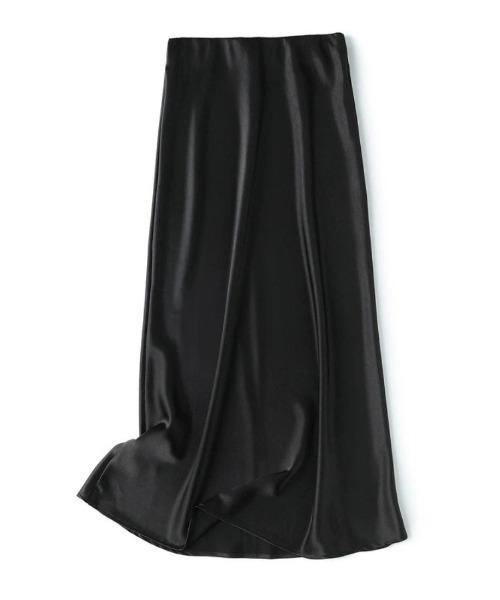 maison de LATIR(メゾンドラティール)の「洗練されたマキシ丈フレアスカート(スカート・レディース・ブラック/グレー/アイボリー/シャンパン・L/M)」の13枚目の写真