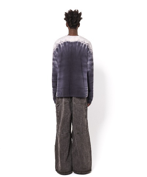 DANKE SCHON（ダンケシェーン）の「DankeSchon/ダンケシェーン/TIEDYE L/S TEE RACING（Tシャツ/カットソー・メンズ・ブラック・L/M）」の16枚目の写真