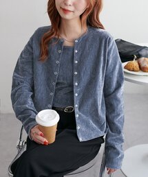 レディースのアンサンブル（ブルー・ネイビー/青色系