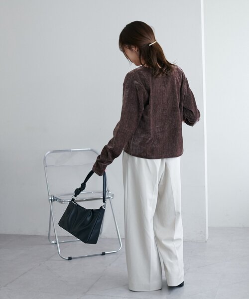 DISCOAT（ディスコート）の「杢ベロアアンサンブル（アンサンブル・レディース・ブラック/ブルー/ホワイト系その他/ブラウン・FREE）」の20枚目の写真