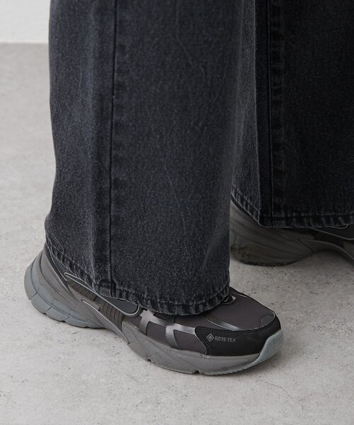 WILLOW（ウィロー）の「【willow】断ち切りワイドデニム（デニムパンツ・レディース・ベージュ/ブラック・ONE SIZE）」の12枚目の写真