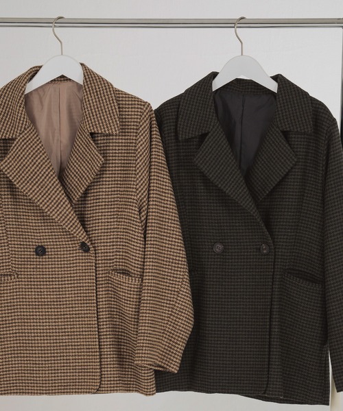 限定値下＜INSCRIRE＞テイラード ジャケット gunclubcheck 0430624102567cl_30