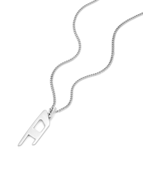 DIESEL シルバー ネックレス★ギャランティ有★送料無料★正規店購入★ ディーゼル DIESEL ネックレス ペンダント アクセサリー DX1355931