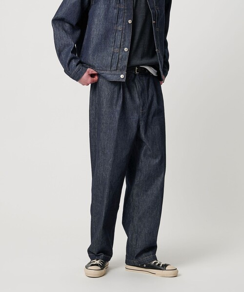 BEAUTY&YOUTH UNITED ARROWS(ビューティーアンドユースユナイテッドアローズ)の「ハイツイスト デニム パンツ スタンダード NO.9(デニムパンツ・メンズ・ネイビー・M/L/S/XL)」の5枚目の写真