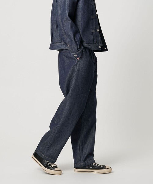 BEAUTY&YOUTH UNITED ARROWS(ビューティーアンドユースユナイテッドアローズ)の「ハイツイスト デニム パンツ スタンダード NO.9(デニムパンツ・メンズ・ネイビー・M/L/S/XL)」の6枚目の写真