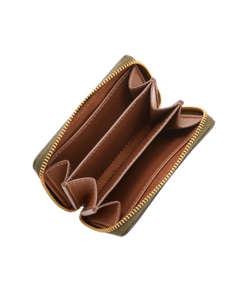 FOSSIL（フォッシル）の「フォッシル カード入れ レディース レザー グリーン  SL10045316（カードケース・レディース・グリーン・FREE）」の2枚目の写真