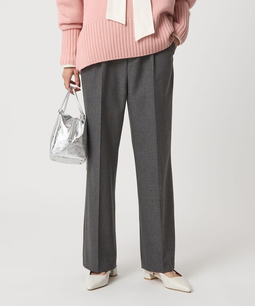 専用❤️お値下げ❤️ウェルビーイング　グレーパンツLラメ入 専用❤️お値下げ❤️ウェルビーイング グレーパンツLラメ入